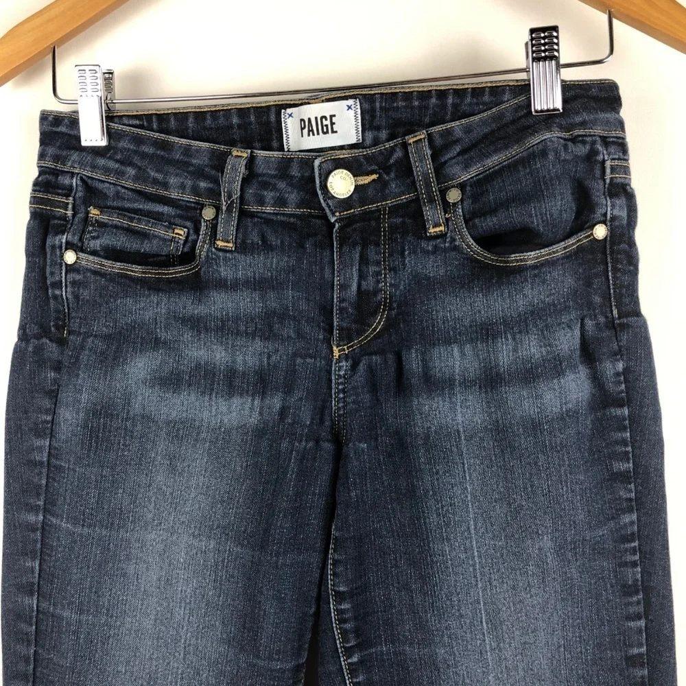 Paige Manhattan Slim Bootcut Jeans Leyland 26